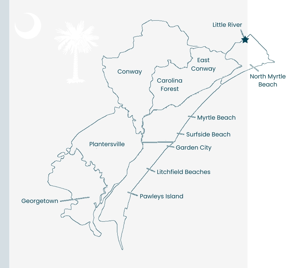 Areas We Serve Map (2)